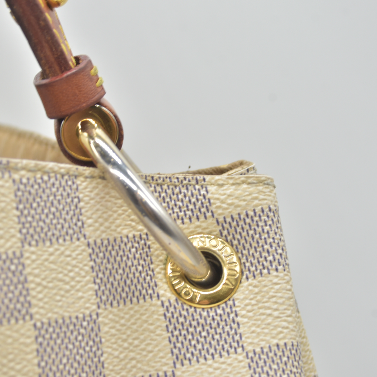 $1990 2018 Louis Vuitton  Damier Azur Graceful PM MI1128