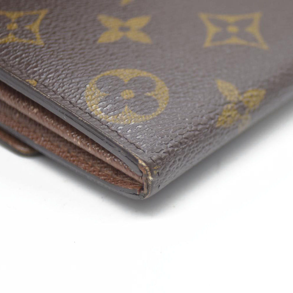 Louis Vuitton  $720 Monogram Portefeiulle Sarah Long Bifold Wallet CA2192