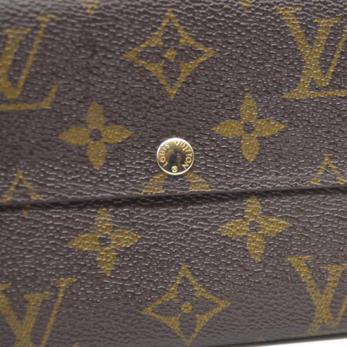 Louis Vuitton  $720 Monogram Portefeiulle Sarah Long Bifold Wallet CA2192