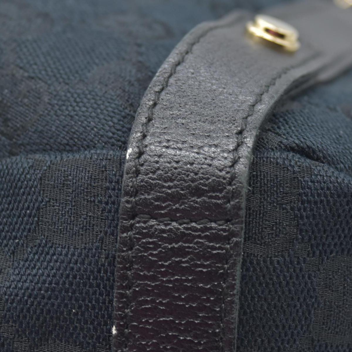 $1410 Gucci GG Canvas Medium Abbey Shoulder Bag Black CONSIGNMENT