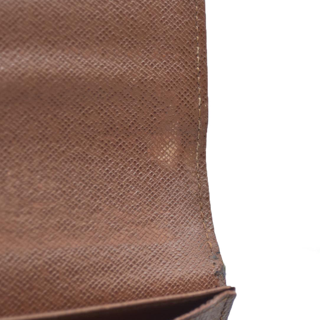 Louis Vuitton  $720 Monogram Portefeiulle Sarah Long Bifold Wallet CA2192