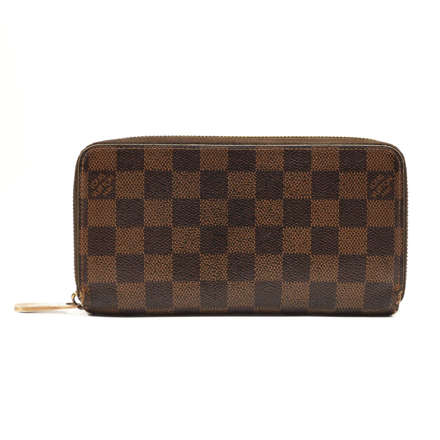 LOUIS VUITTON Damier Ebene Zippy Wallet