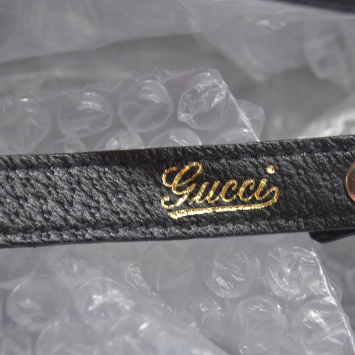 $1410 Gucci GG Canvas Medium Abbey Shoulder Bag Black CONSIGNMENT