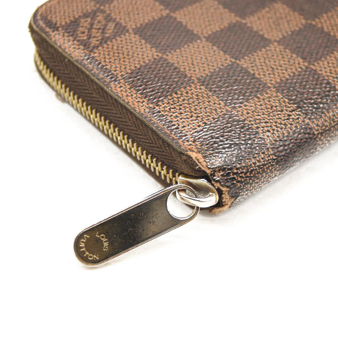 LOUIS VUITTON Damier Ebene Zippy Wallet