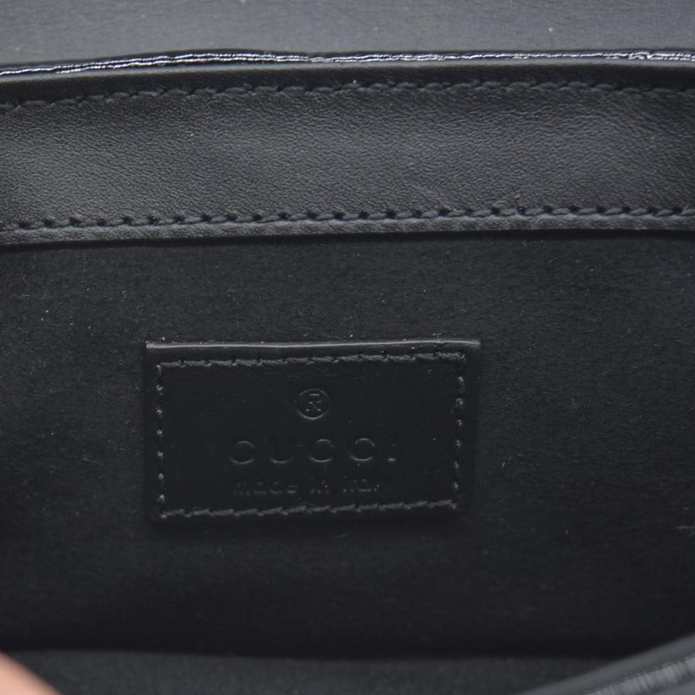 $1850 Gucci Mini Marmont quilted leather cross-body bag