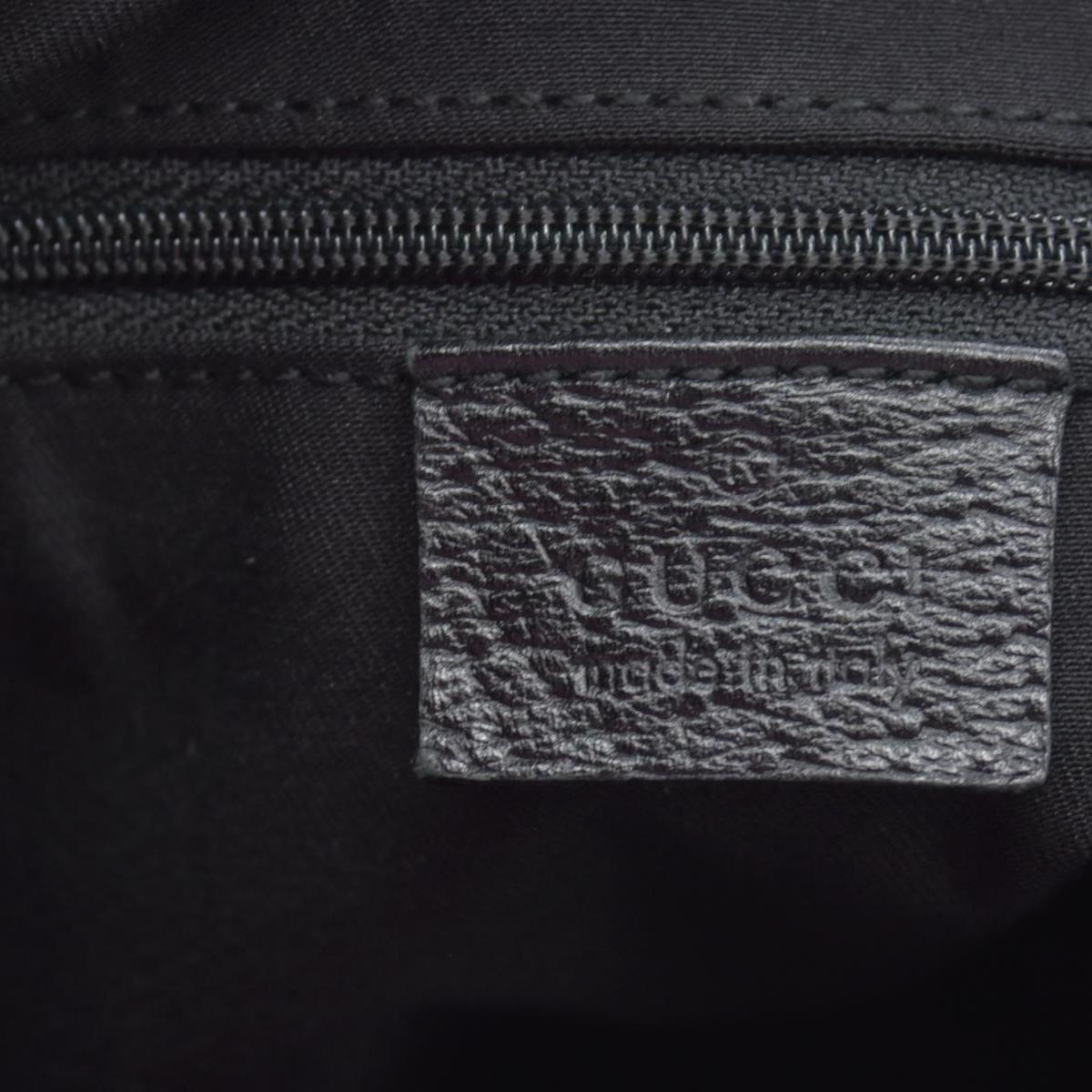 $1410 Gucci GG Canvas Medium Abbey Shoulder Bag Black CONSIGNMENT