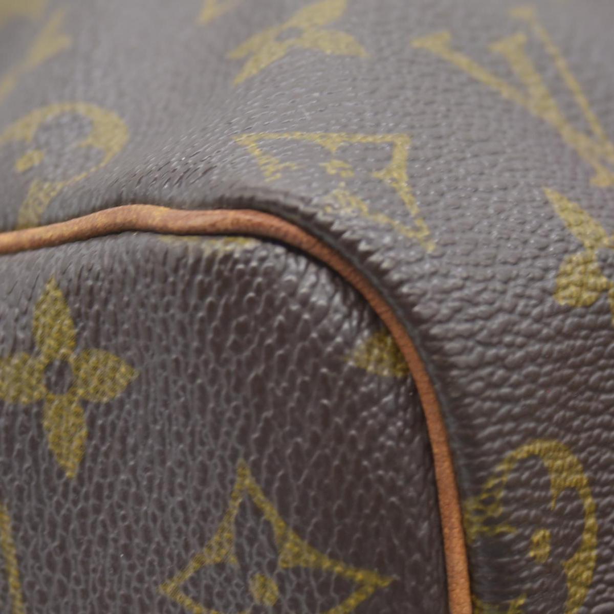 $1490 Louis Vuitton LV Hand Bag Speedy 25 Brown Monogram sp1905