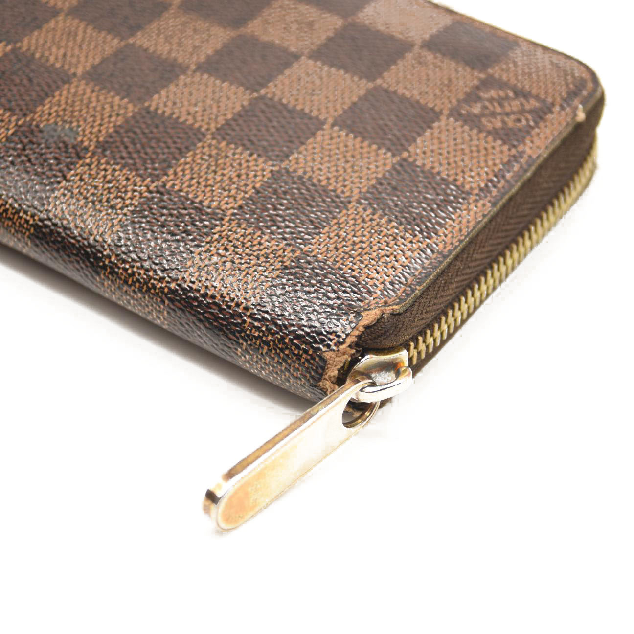 LOUIS VUITTON Damier Ebene Zippy Wallet