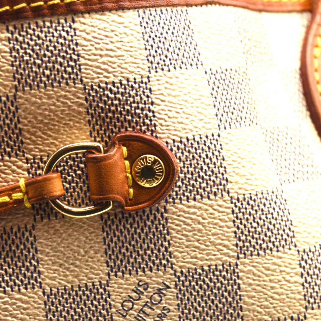 LOUIS VUITTON Damier Azur Neverfull MM