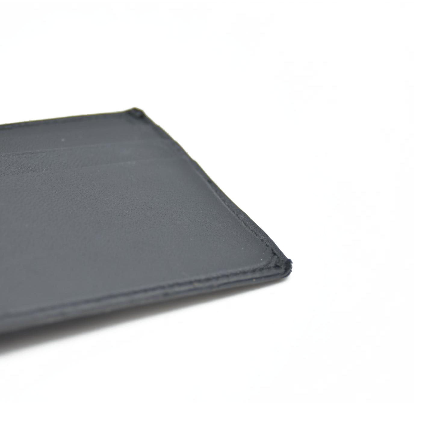 BALENCIAGA $600 B Logo Leather Bifold Wallet Black/7BH0103