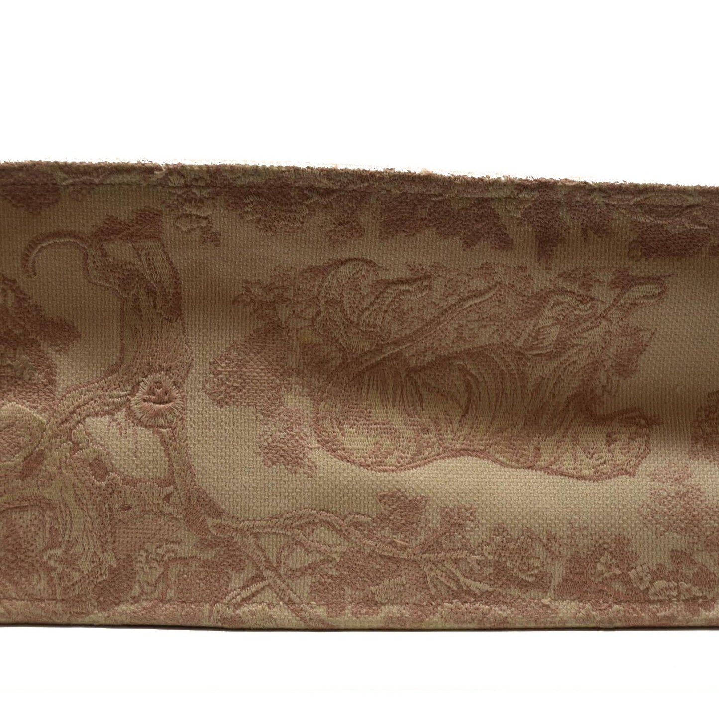 CHRISTIAN DIOR Canvas Toile De Jouy Embroidered Large Book Tote Pink