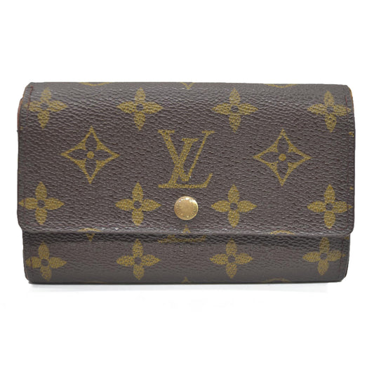 Louis Vuitton $610 Monogram Porte Monnaie Zip Bifold Wallet CA0999
