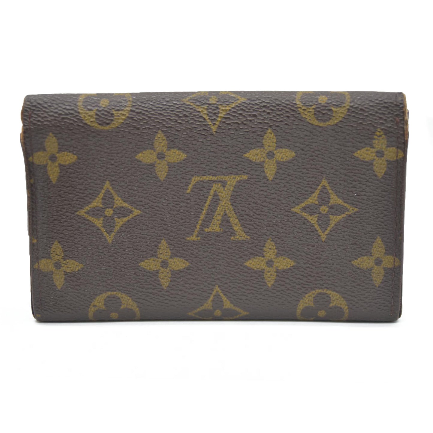 Louis Vuitton $610 Monogram Porte Monnaie Zip Bifold Wallet CA0999