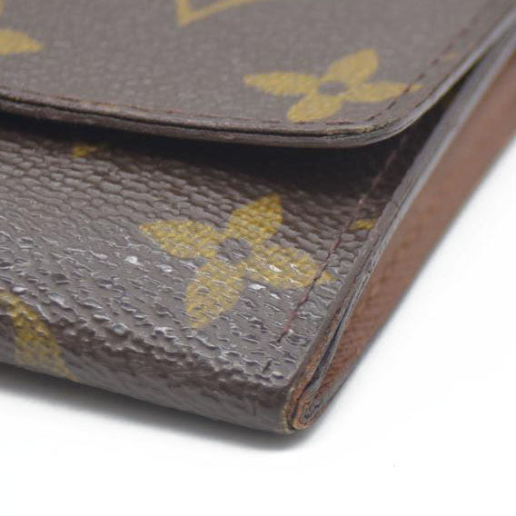 Louis Vuitton $610 Monogram Porte Monnaie Zip Bifold Wallet CA0999