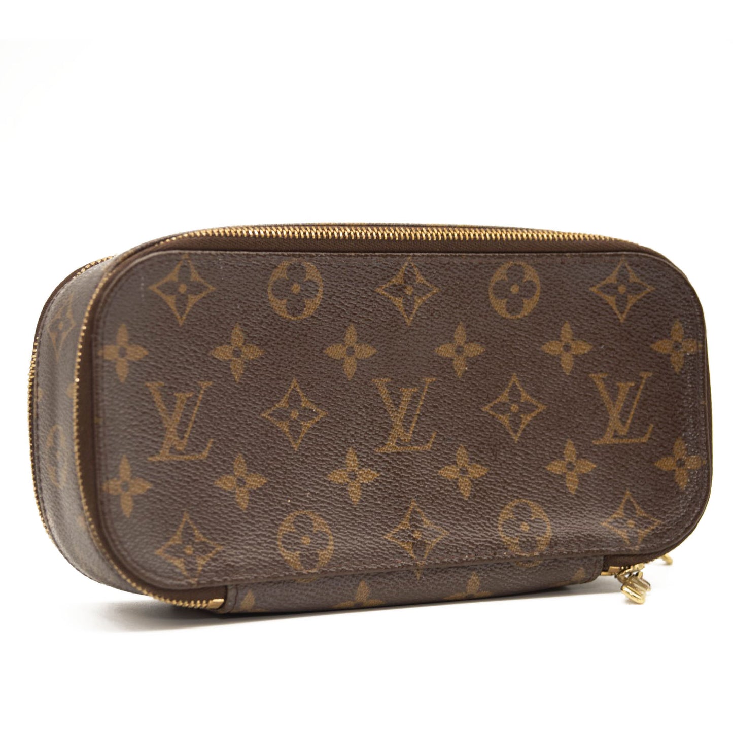 LOUIS VUITTON Monogram Trousse Blush PM Cosmetic Pouch