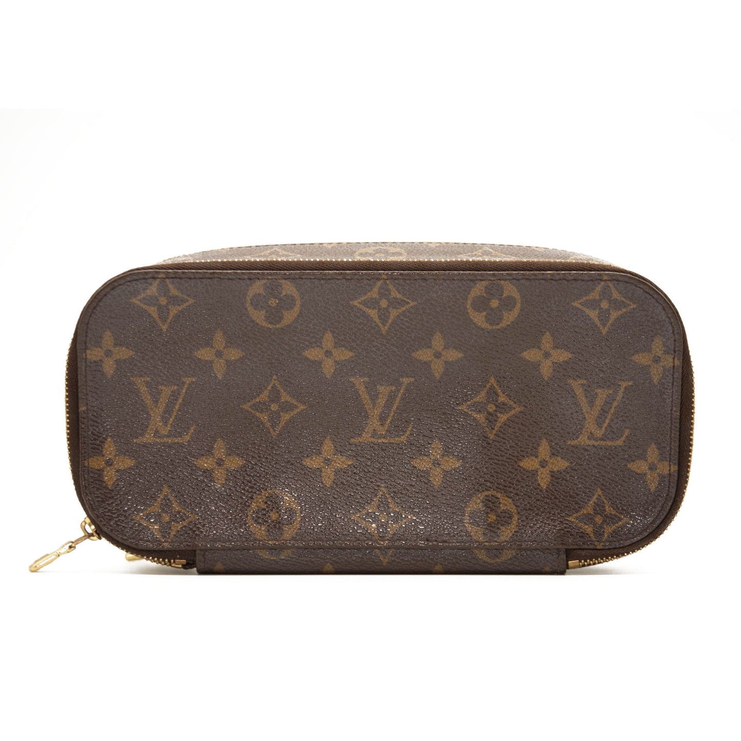 LOUIS VUITTON Monogram Trousse Blush PM Cosmetic Pouch