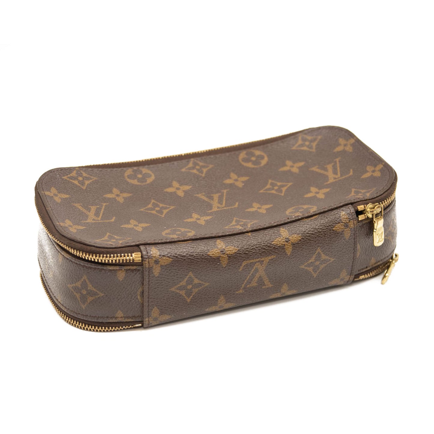 LOUIS VUITTON Monogram Trousse Blush PM Cosmetic Pouch