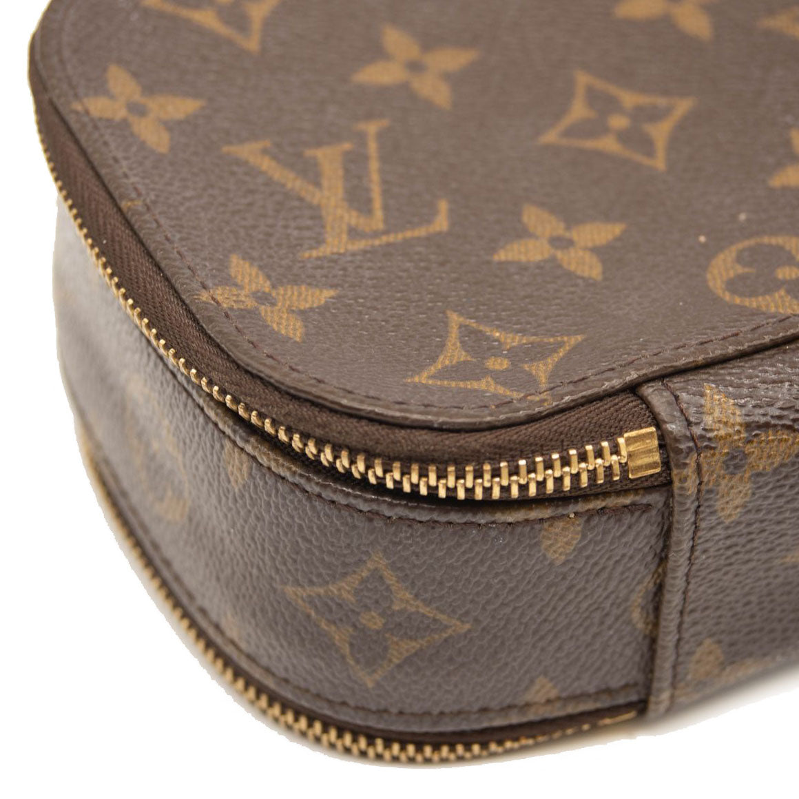 LOUIS VUITTON Monogram Trousse Blush PM Cosmetic Pouch