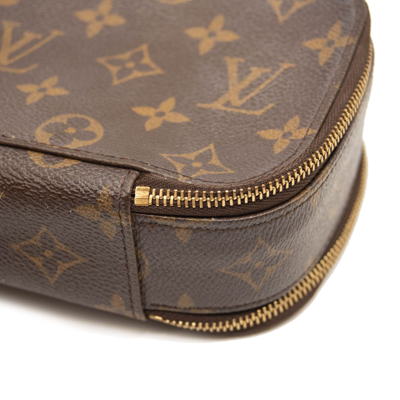 LOUIS VUITTON Monogram Trousse Blush PM Cosmetic Pouch