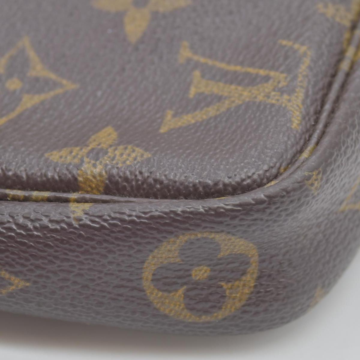 $1660 Louis Vuitton Monogram Pochette Accessories Pouch Bag AR1020