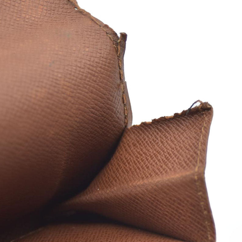 Louis Vuitton $610 Monogram Porte Monnaie Zip Bifold Wallet CA0999