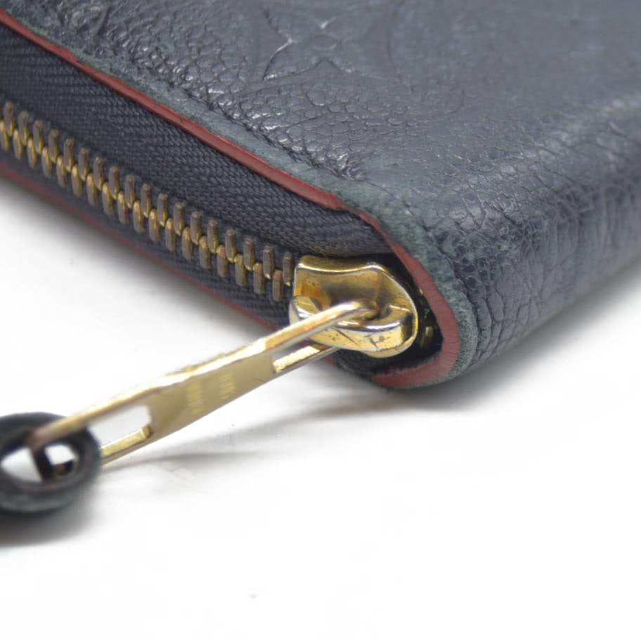 Louis Vuitton  Empreinte Zippy Wallet Marine Rouge $1170