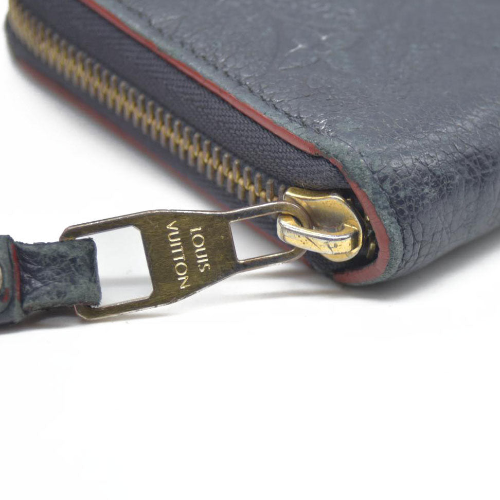 Louis Vuitton  Empreinte Zippy Wallet Marine Rouge $1170