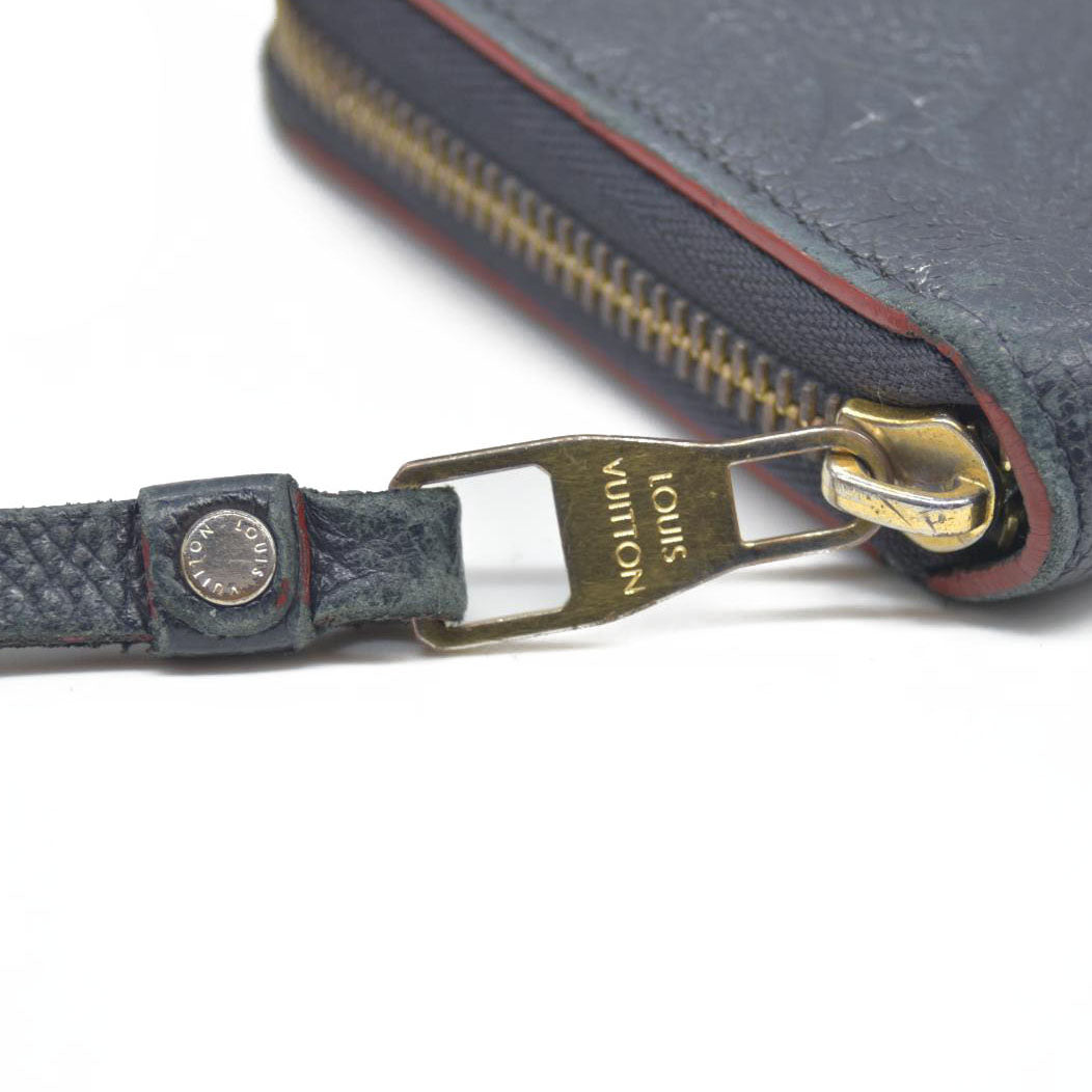 Louis Vuitton  Empreinte Zippy Wallet Marine Rouge $1170