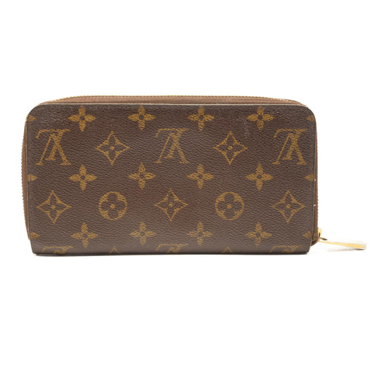 LOUIS VUITTON Monogram Zippy Wallet