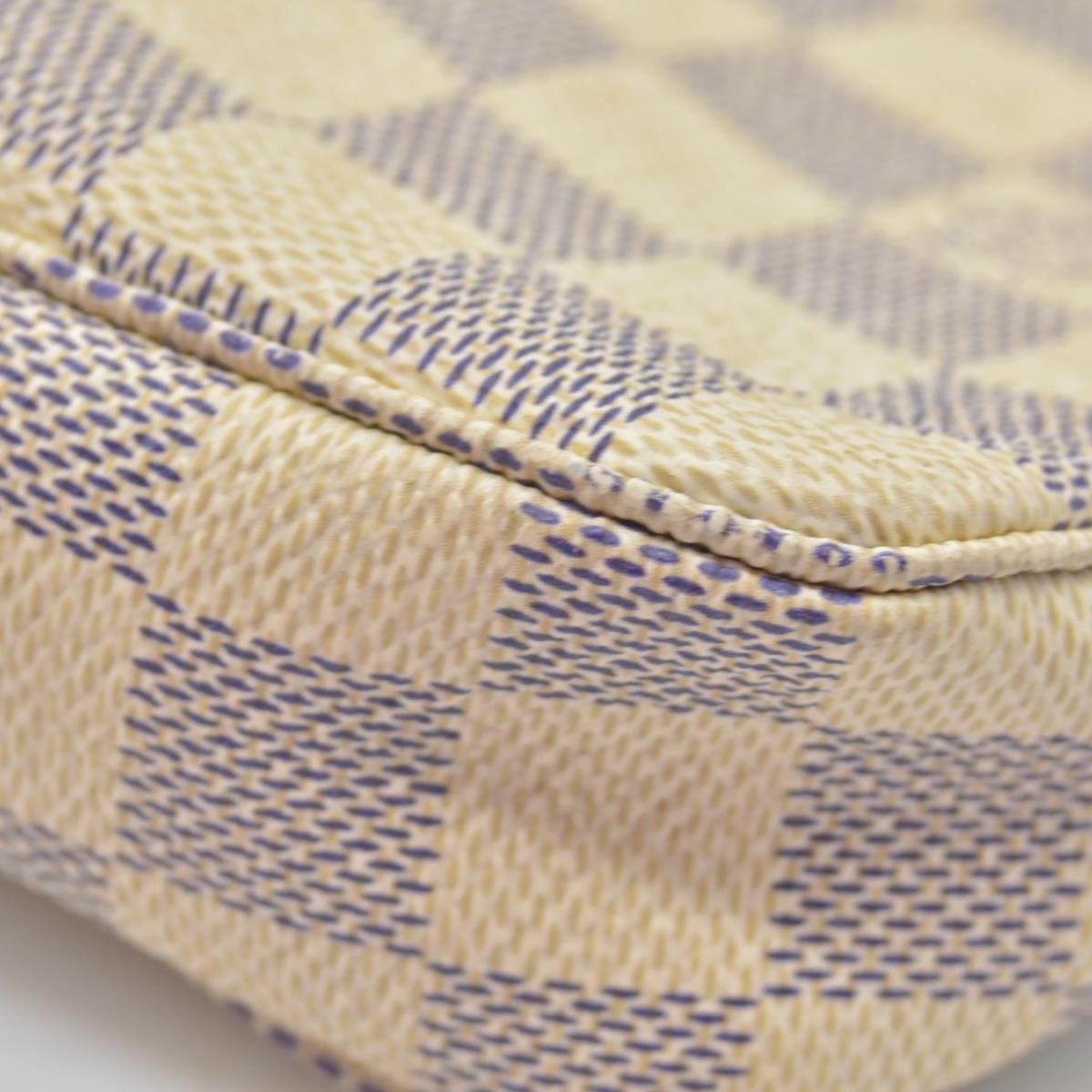$1290 2007 Louis Vuitton Damier Azur Pochette Accessories CA5027