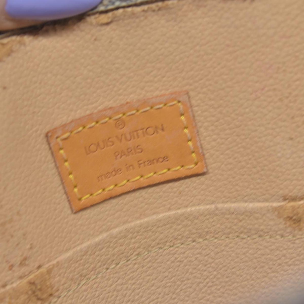 LOUIS VUITTON Monogram Sac Plat Hand Bag