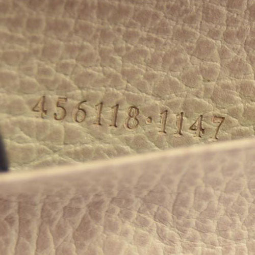 Gucci Key Case GG Marmont Supreme PVC Leather White