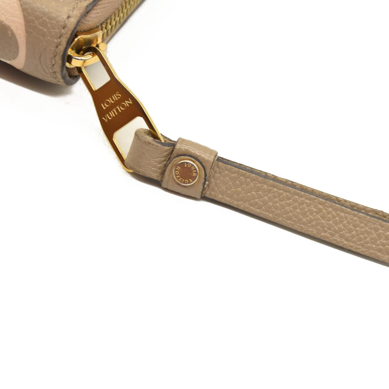 Louis Vuitton  Empreinte Monogram Giant Zippy Wallet Tourterelle Creme SP3220