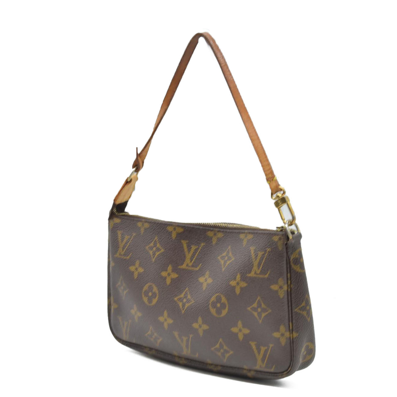 $1660 Louis Vuitton Monogram Pochette Accessories Pouch Bag AR0032