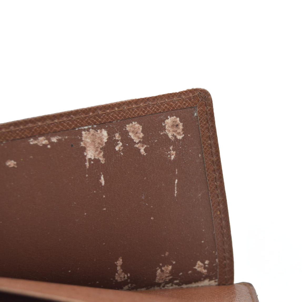 Louis Vuitton Monogram Porte Valeurs Cartes Credit Long Wallet Brown SD1915