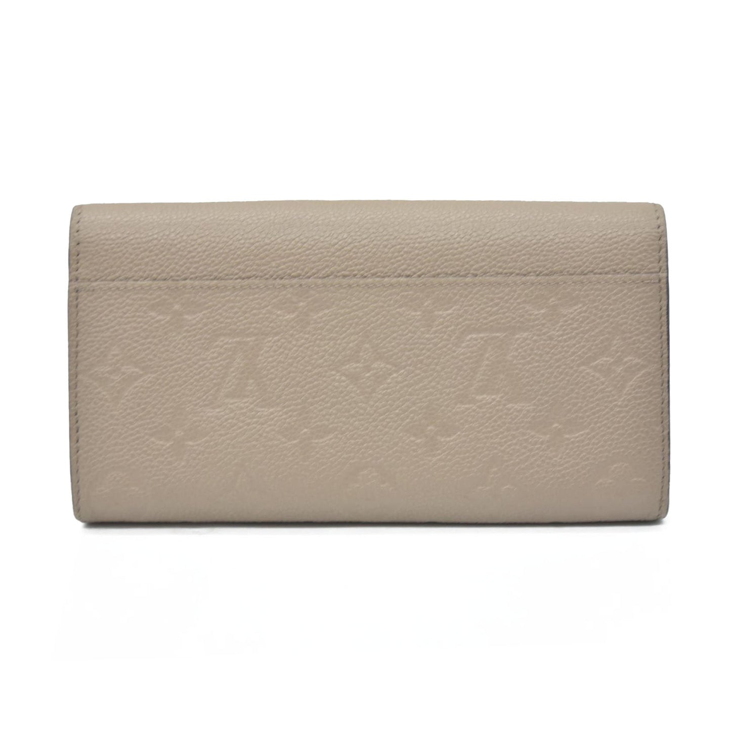 Louis Vuitton $1030 Monogram Empreinte Portefeiulle Sarah Bifold Long Wallet/7BH0009