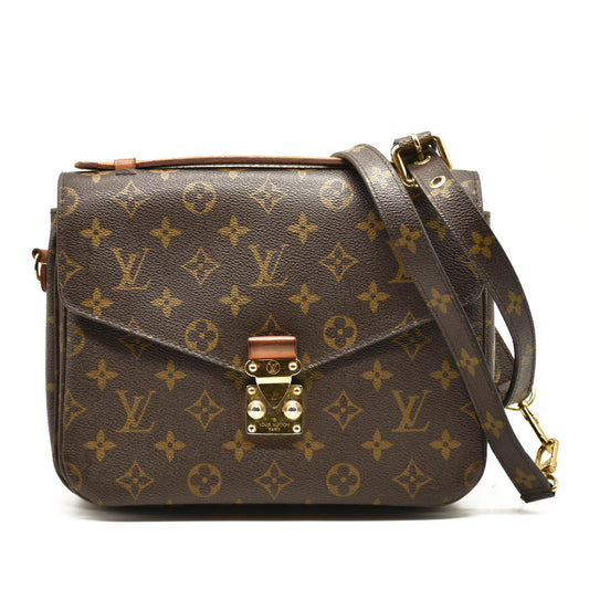 LOUIS VUITTON Monogram Pochette Metis DU4116