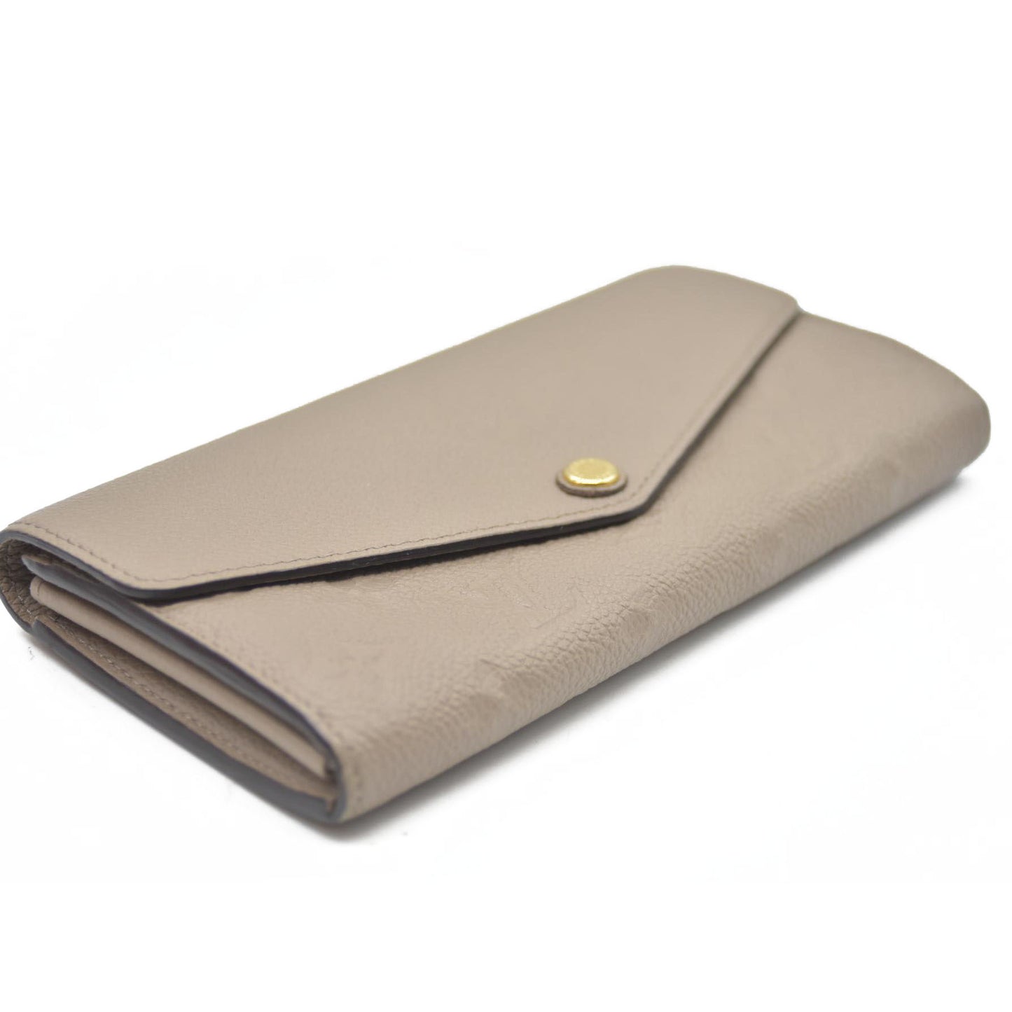 Louis Vuitton $1030 Monogram Empreinte Portefeiulle Sarah Bifold Long Wallet/7BH0009