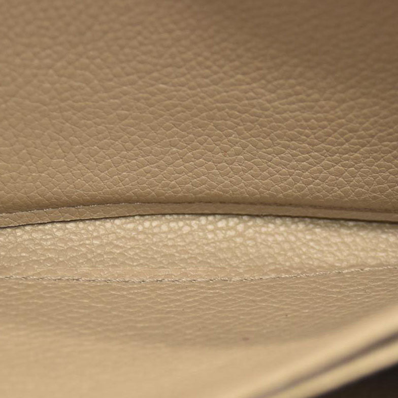 Louis Vuitton  Empreinte Monogram Giant Zippy Wallet Tourterelle Creme SP3220