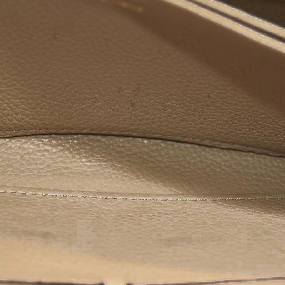 Louis Vuitton  Empreinte Monogram Giant Zippy Wallet Tourterelle Creme SP3220