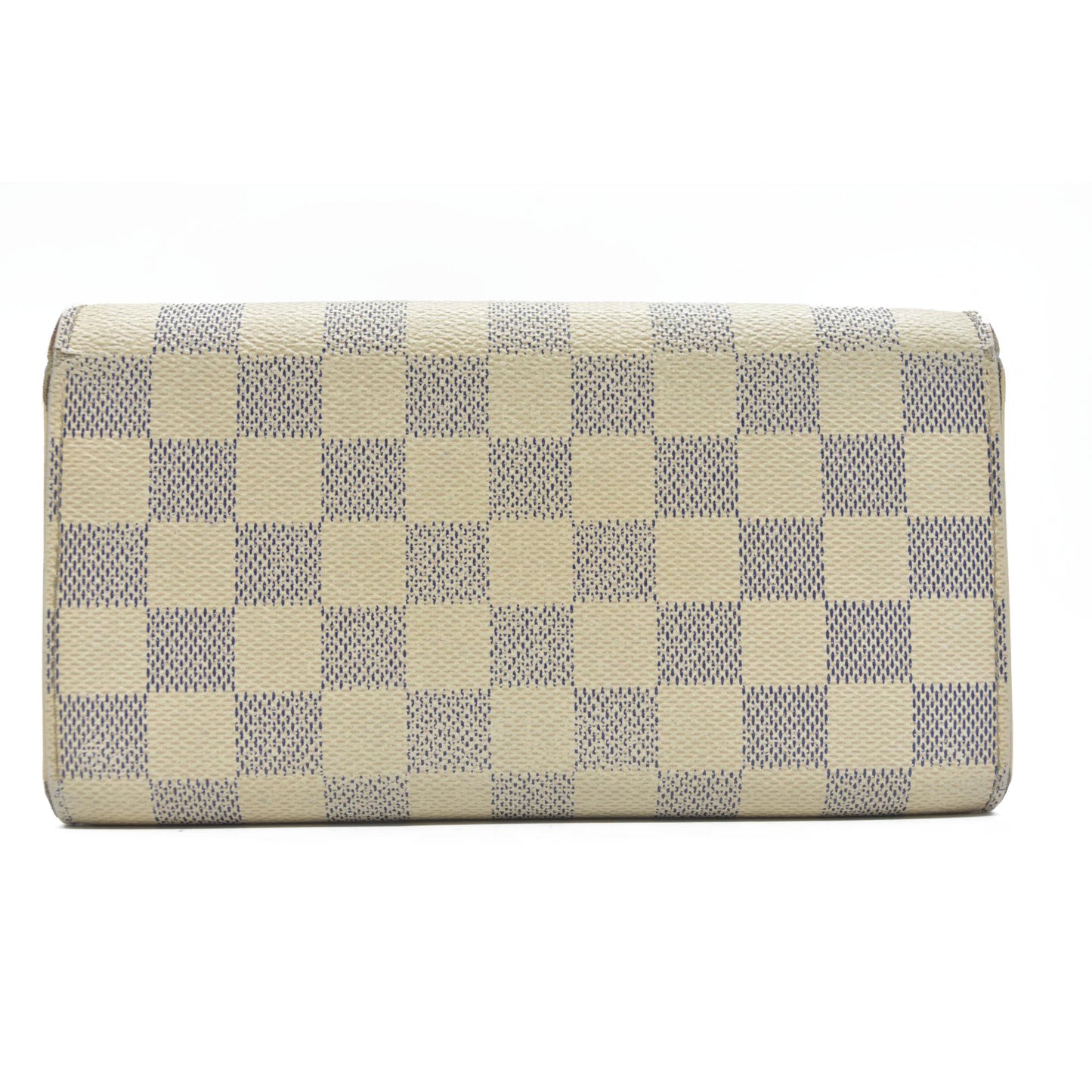 $775 Louis Vuitton Damier Azur Sarah Wallet TR2122