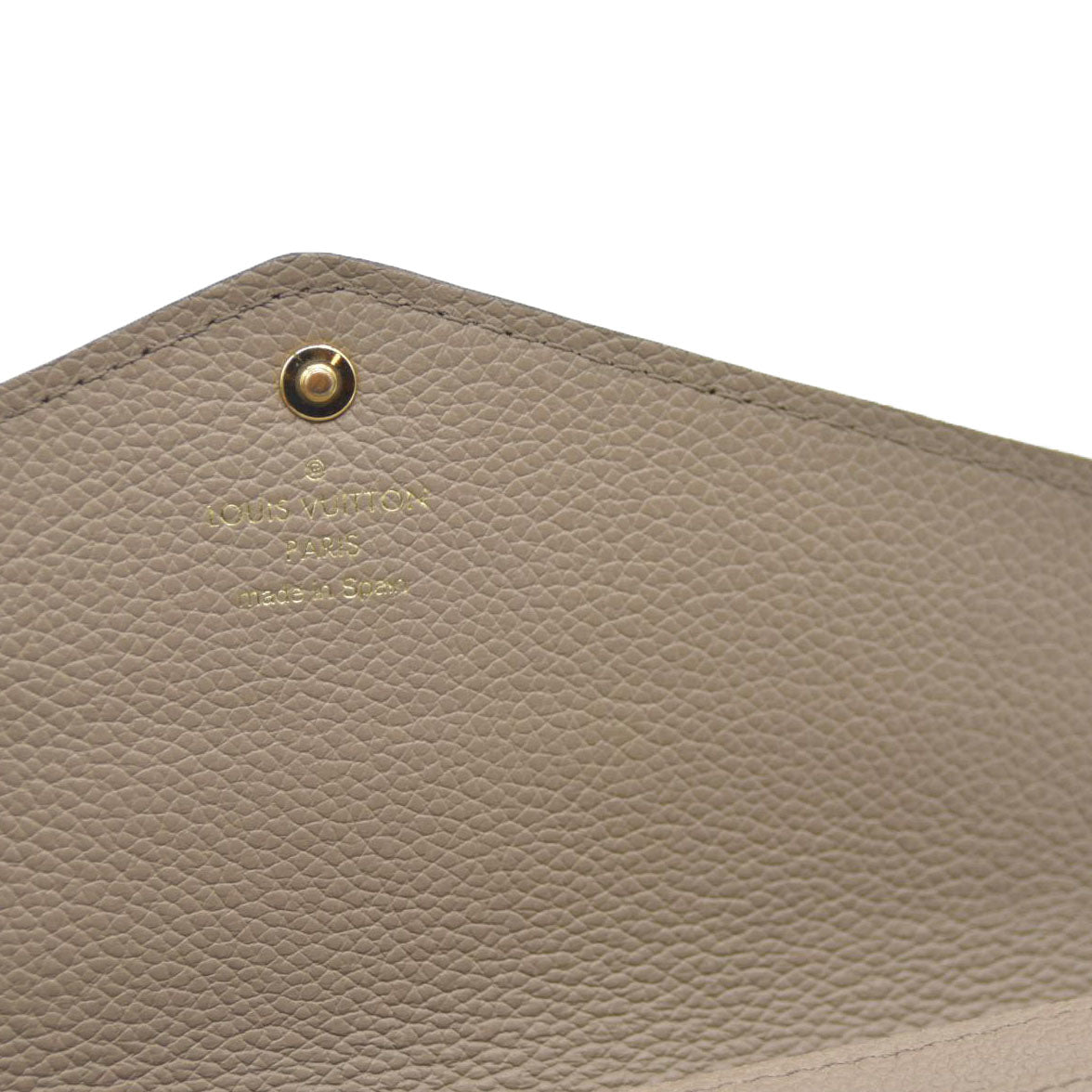 Louis Vuitton $1030 Monogram Empreinte Portefeiulle Sarah Bifold Long Wallet/7BH0009
