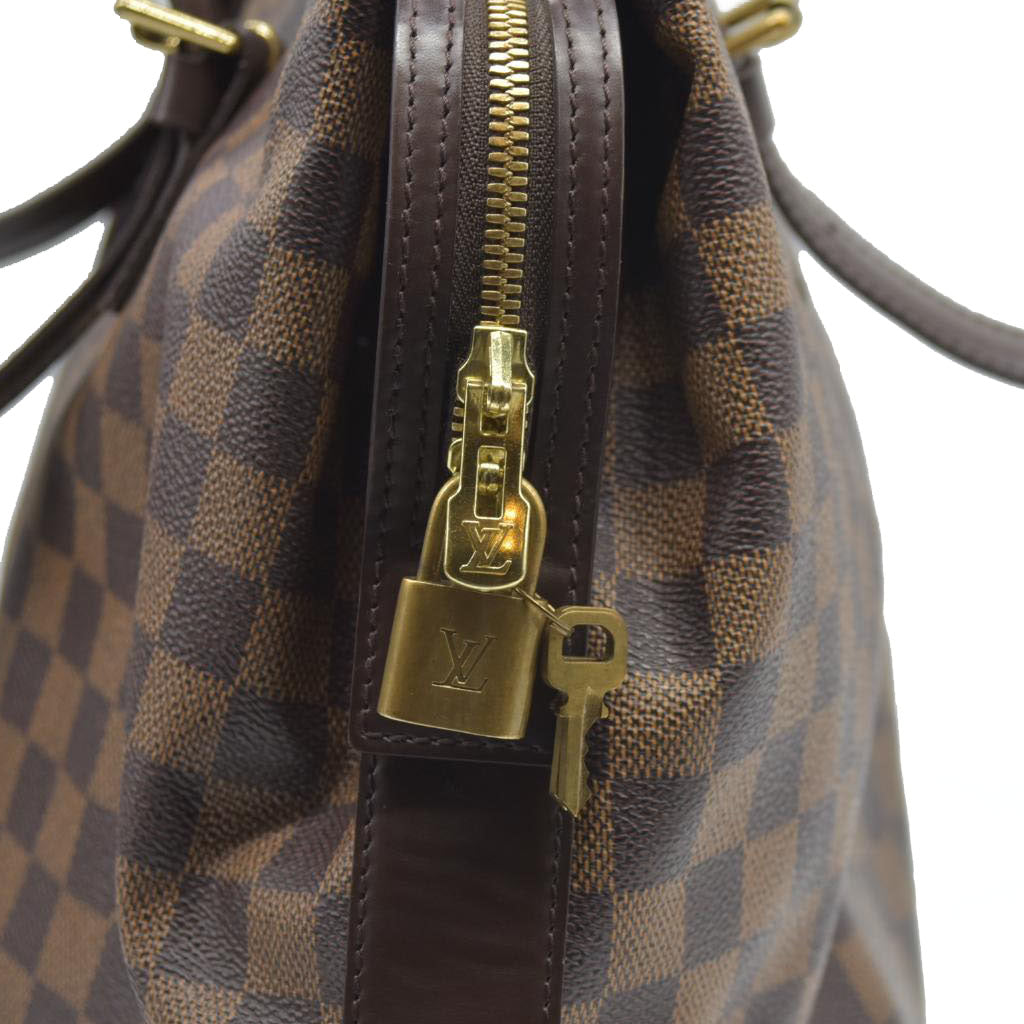 $1400  Louis Vuitton  Damier Ebene Chelsea Tote CONSIGNMENT AUCTION