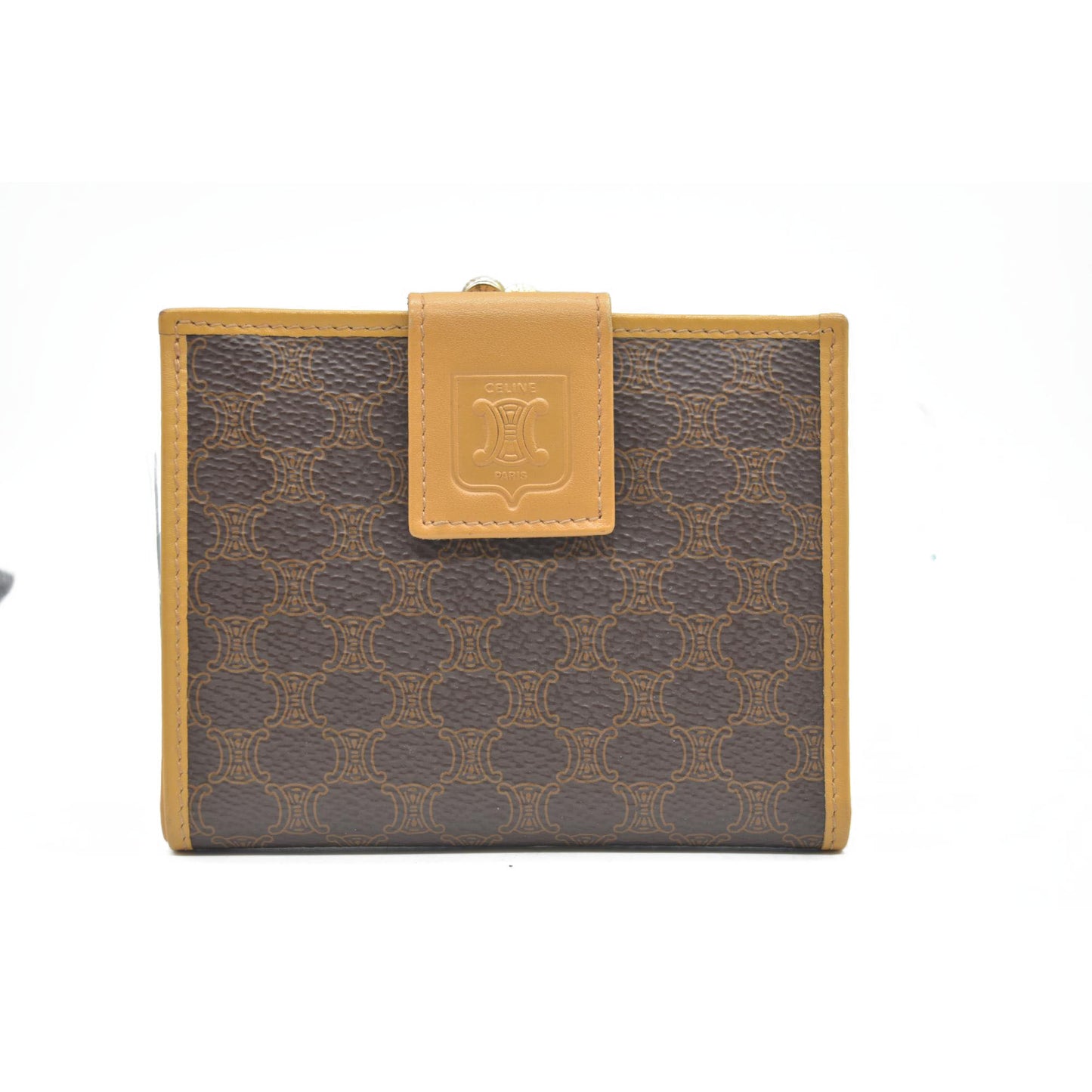 Celine Vintage Macadam Compact Wallet
