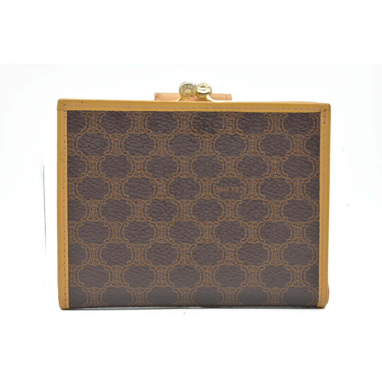 Celine Vintage Macadam Compact Wallet