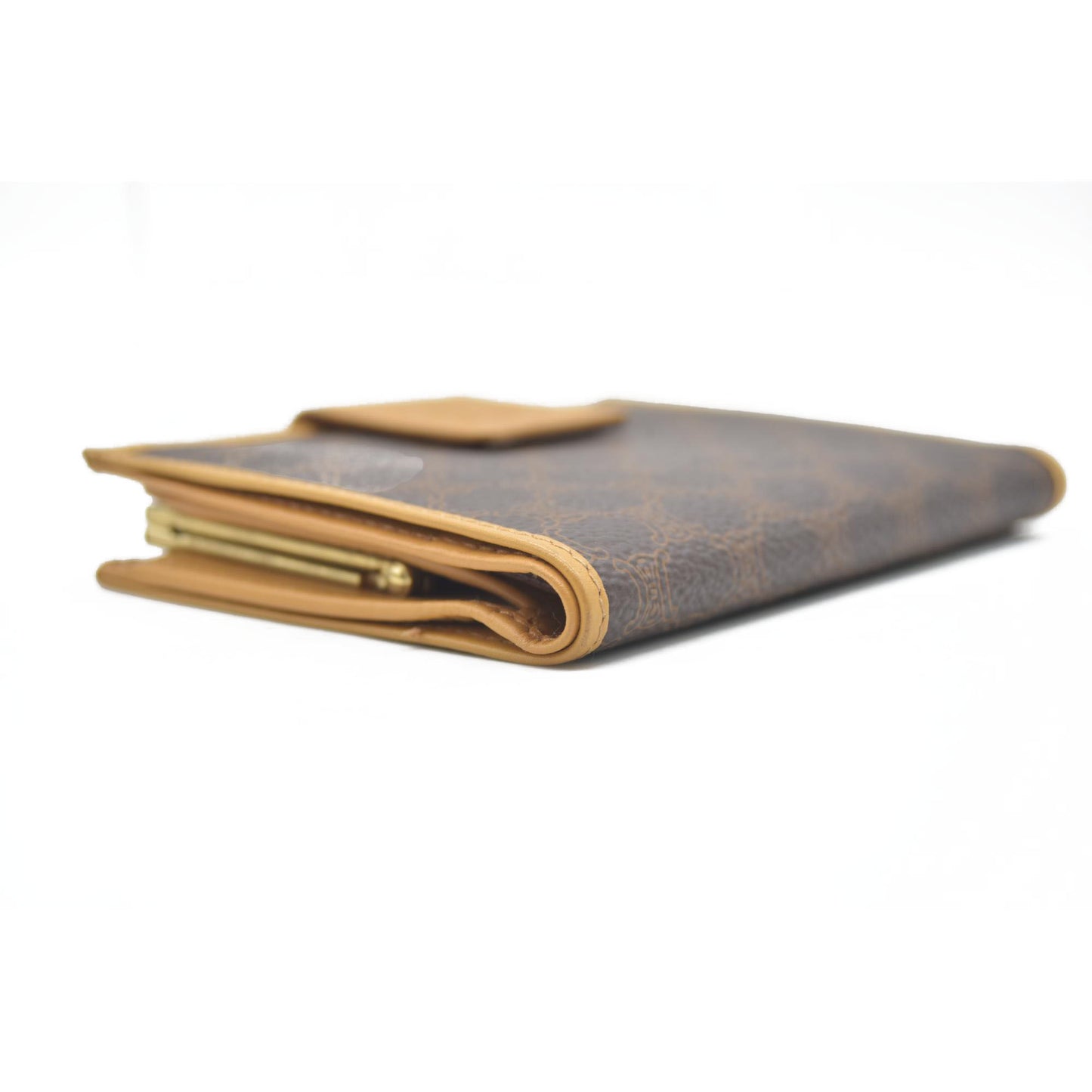 Celine Vintage Macadam Compact Wallet