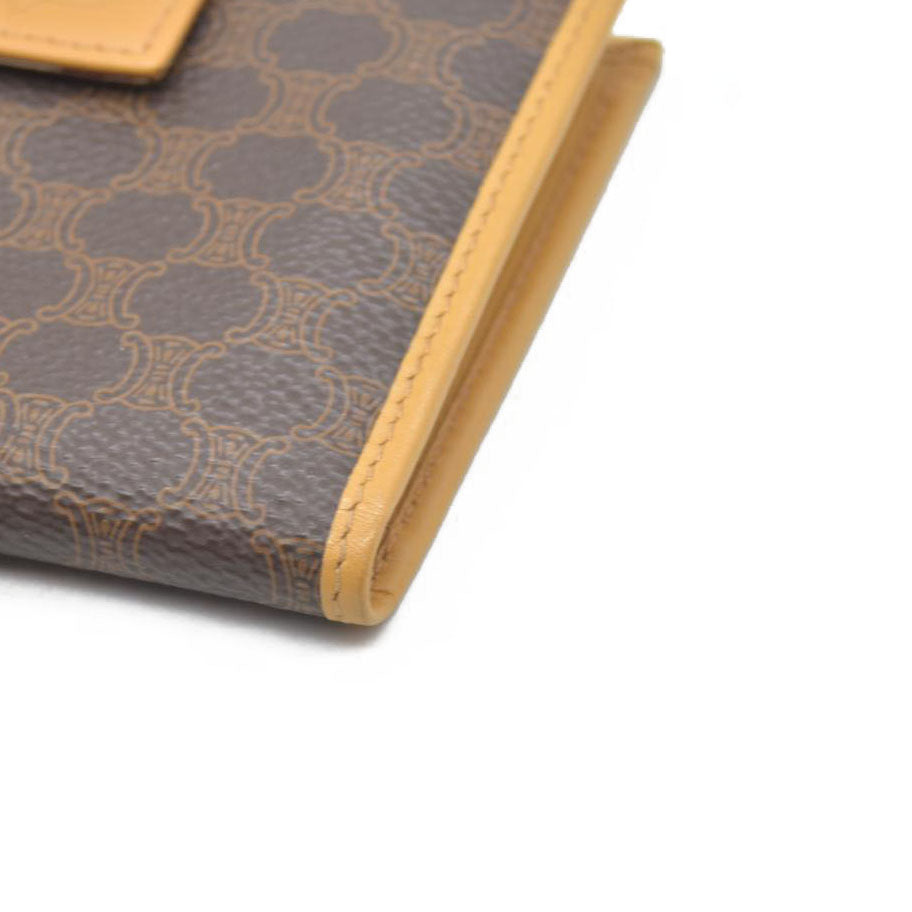 Celine Vintage Macadam Compact Wallet
