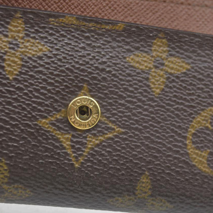 $345 Louis Vuitton Monogram Multicles 6 Ring Key Case Brown CT0024