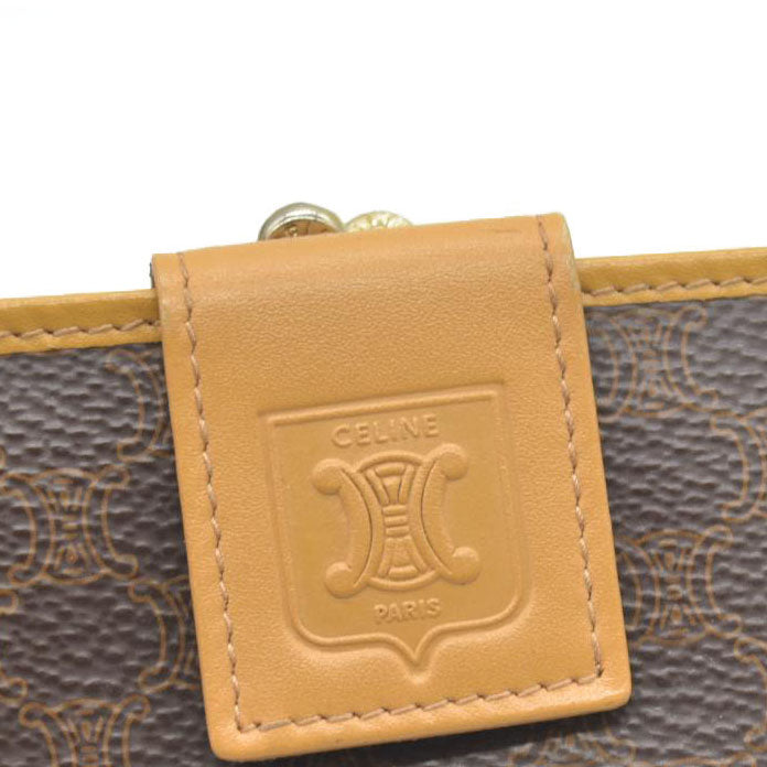 Celine Vintage Macadam Compact Wallet