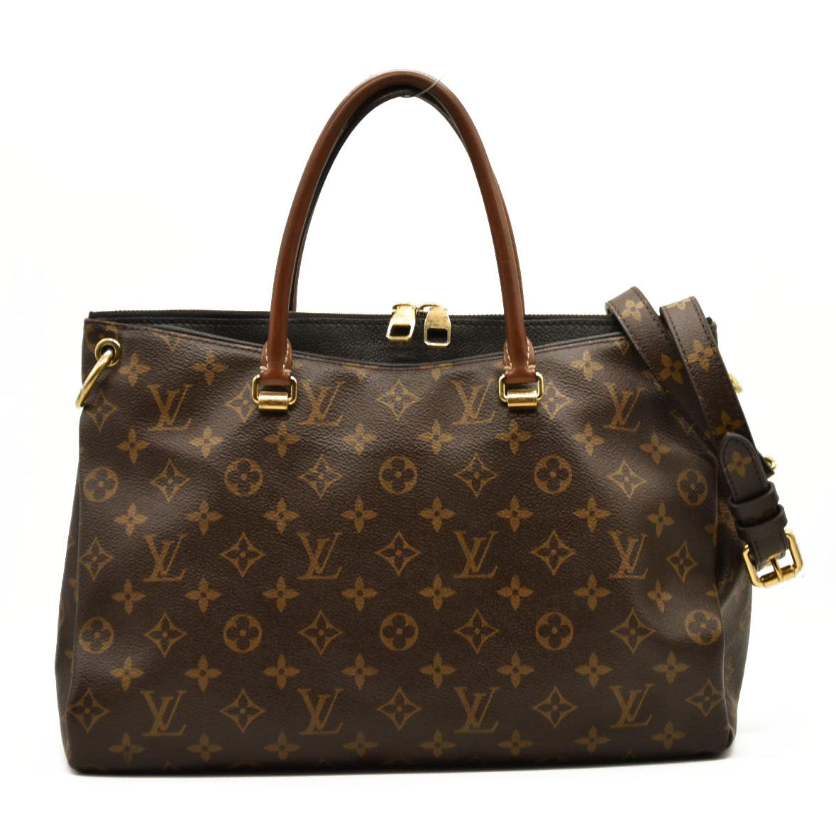 LOUIS VUITTON Monogram Pallas Black CA2164